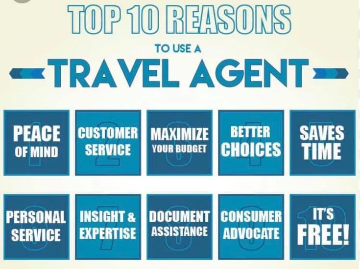 Top 10 Reasons to Use a Travel Agent