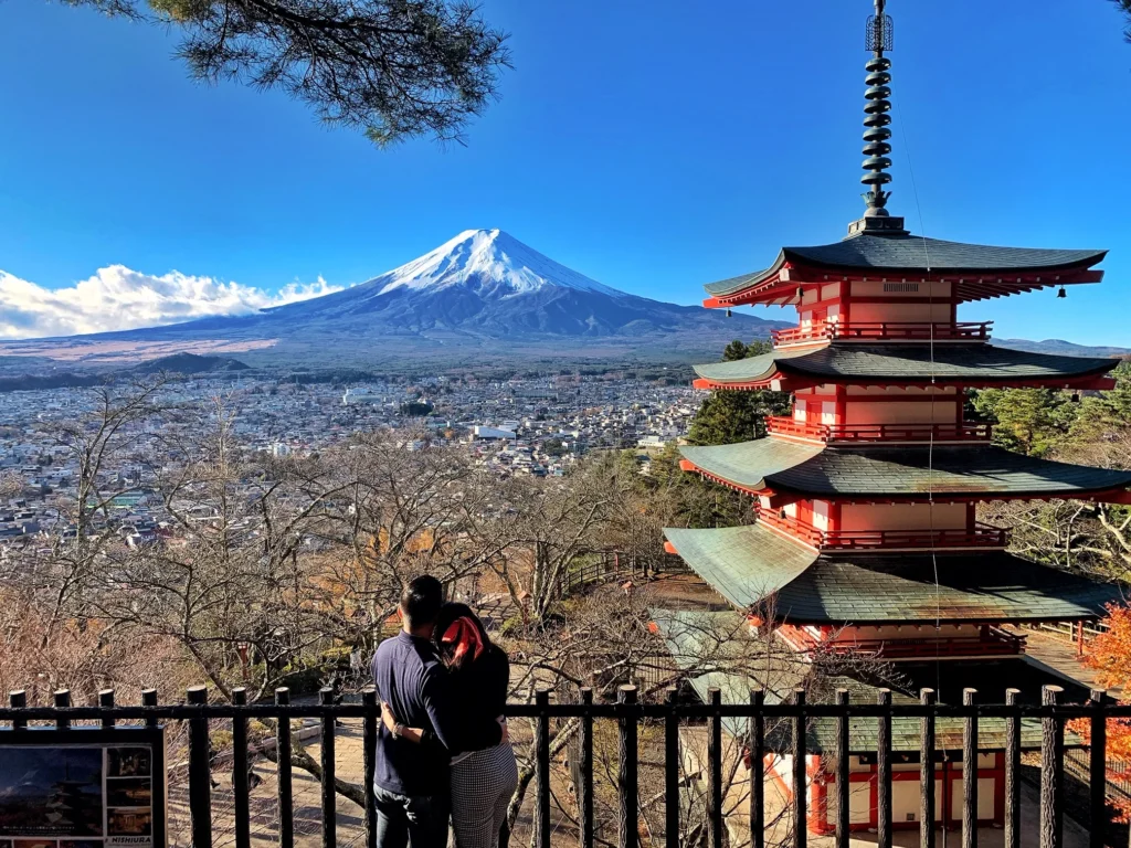 Visiting Mount Fuji